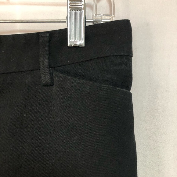 Gap Women’s Slim Cropped Black Mid Rise Black Pant size 6R - Picture 4 of 8